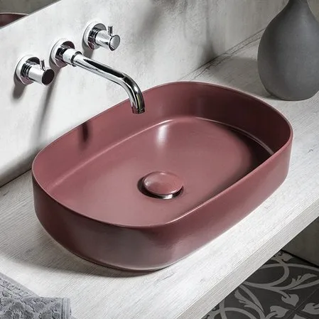 Bordinis pastatomas praustuvas Infinity | Isvea spalvota keramika