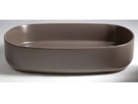 Pastatoma kriauklė rudos spalvos Isvea Infinity 55cm TAUPE