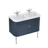 Dvigubo praustuvo vonios spintelė 100cm ch1001scwch100bchlegchr