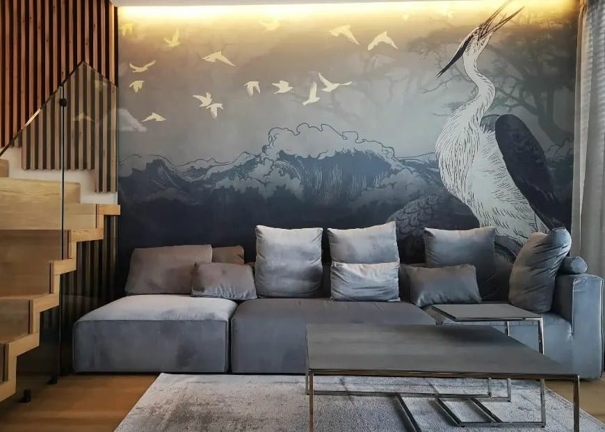 Fototapetai svetainėje