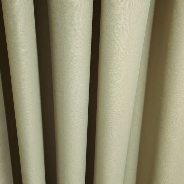 Dušo ir vonios užuolaida žalsvos haki spalvos