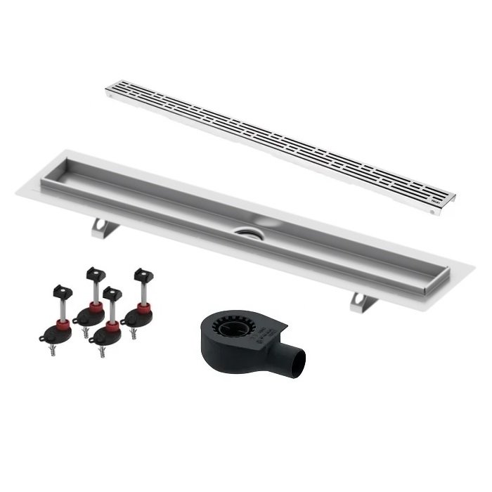 Duso trapas Tece Drainline Basic lataktas sugrotelemis TECEdrainline dušo latakas Basic