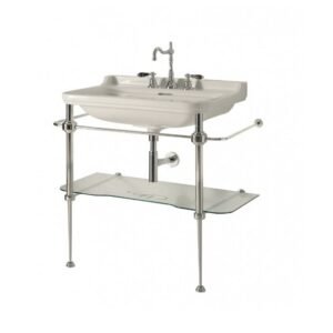 4141k1 Waldorf praustuvas su metaliniu stovu Tualetai ir praustuvai