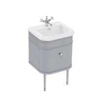 Klasikinė vonios spintelė 55cm pilka spalva ch0551scwch55gchlegchr