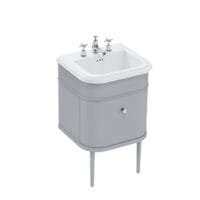 Klasikinė vonios spintelė 55cm pilka spalva ch0553scwch55gchlegg