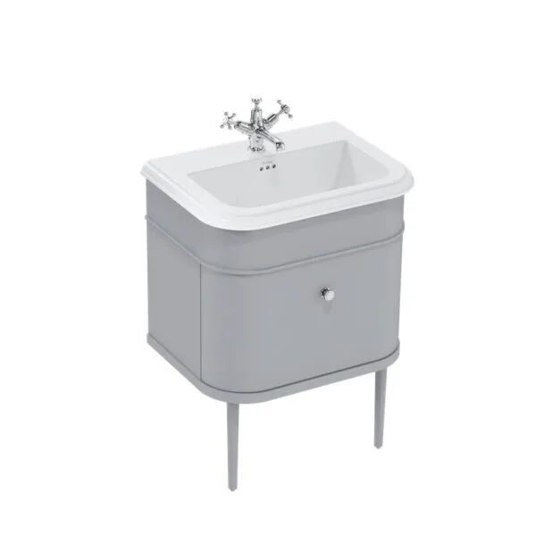 Retro vonios baldas 65cm pilka spalva ch0651scwch65gchlegg