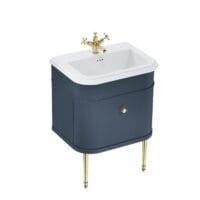 Vonios spintelė Chalfont 65cm mėlyna spalva ch0651scwch65bchleggold