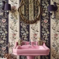 Rožinis klasikinis praustuvas voniai Confetti Pink B5 Burlington
