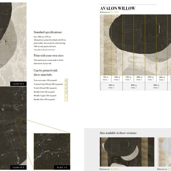 Skaitmeniniai fototapetai Muance Amber MU13058