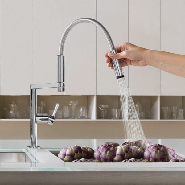 Inox virtuvės maišytuvas Nobili move MV92400