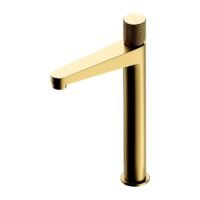 CT8012 Omnires Contour aukštas praustuvinis kranas brushed gold spalva