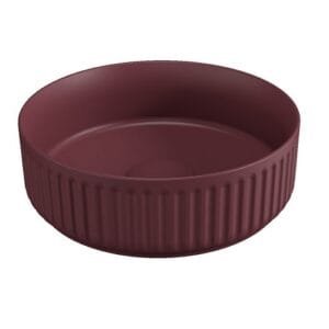 Spalvota keramika ColorIsvea bordo praustuvas