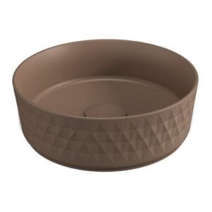 Spalvota keramika ColorIsvea rudas praustuvas