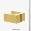 Gold brushed spalva