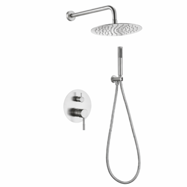 Braižyto plieno potinkinė dušo sistema Moscu Imex