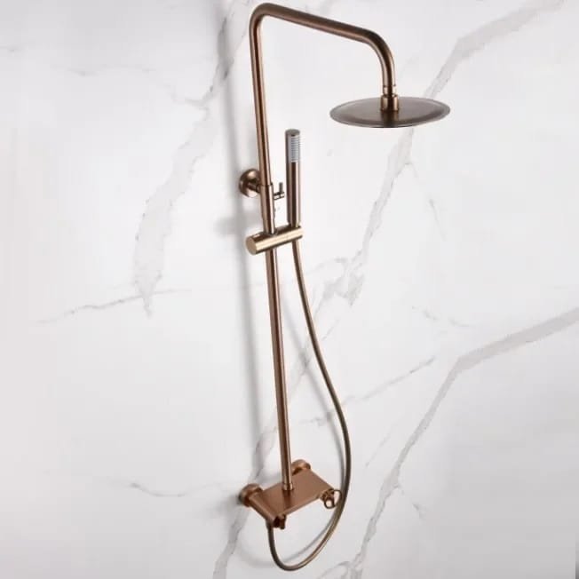 Imex vonios maišytuvas brushed PVD varis