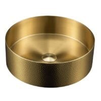 Braižyto aukso pastatomas praustuvas Aurum 38cm AU201-T