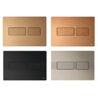 TECEsolid bronzos ir vario spalvos rifliuotos nuleidimo plokštelės