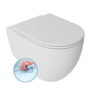 Isvea Infinity pakabinamas klozetas balta spalva 10nf02004