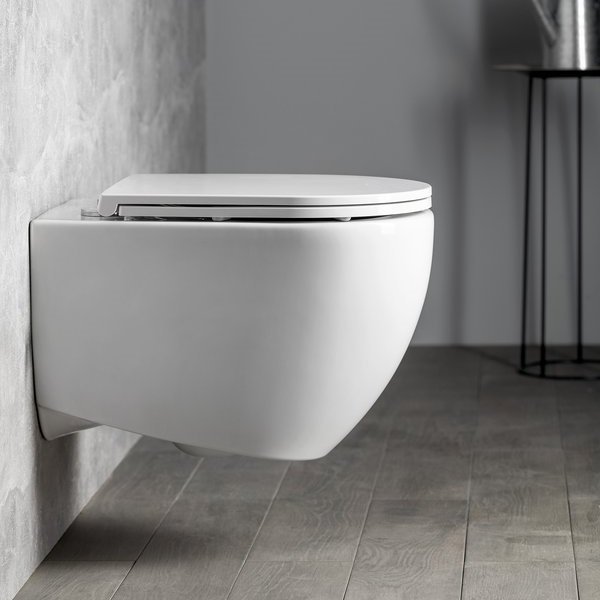 Pakabinamas klozetas Isvea Infinity balta spalva 10nf02004