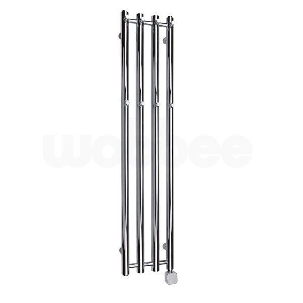 Chromo elektrinis džiovintuvas Wobbee BARNA 26x120cm su paslėptu laidu W-BARN-26120CR3