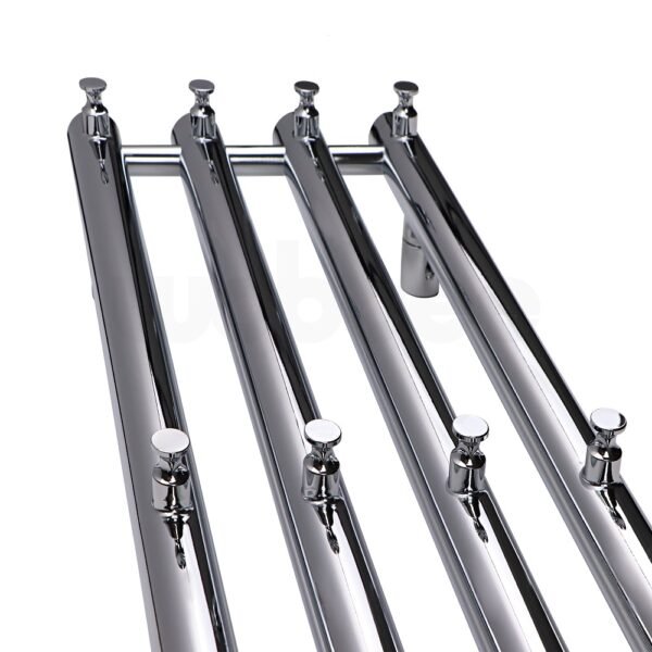 Chromuotas elektrinis džiovintuvas Wobbee BARNA 26x120cm su laidu W-BARN-26120CR7