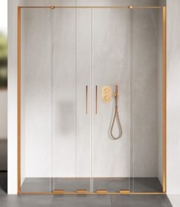 Dvigubos durys dušui braižyto vario profilis Smart new trendy