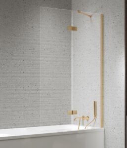 Varstoma vonios sienelė braižytas auksas Nesta NewTrendy