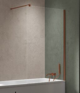 Stacionari vonios sienelė braižytas varis Nesta New Trendy