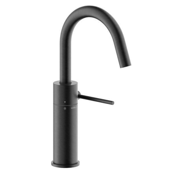 Nobili praustuvo maišytuvas Velis VE125138 gunmetal grafite PVD