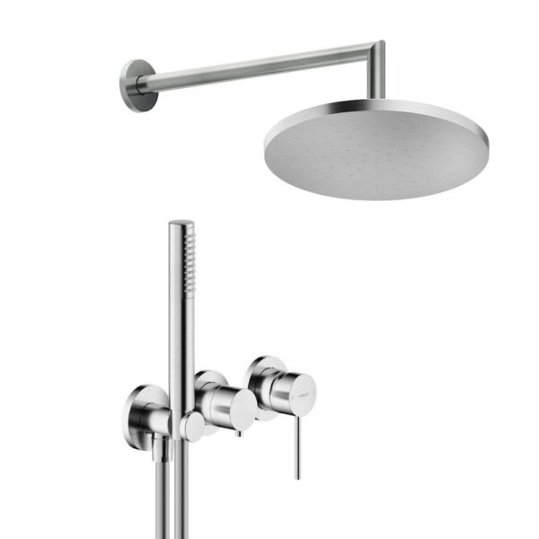 Potinkinė dušo sistema Nobili Velis WESK100-1VE Inox braižytas plienas
