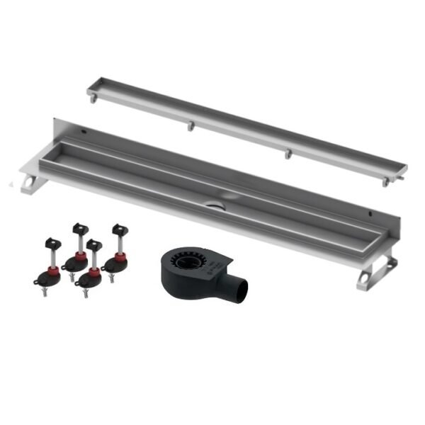 TECE Drainline Plate dušinis latakas įklijuojama plytelė prie sienos