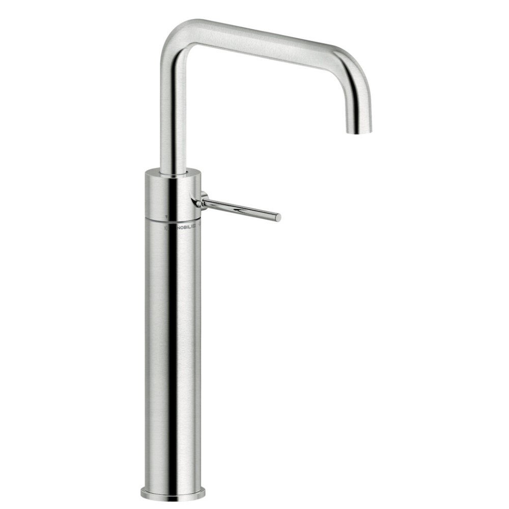 Aukštas maišytuvas praustuvui Velis Nobili VE125158-2 inox plieno spalva