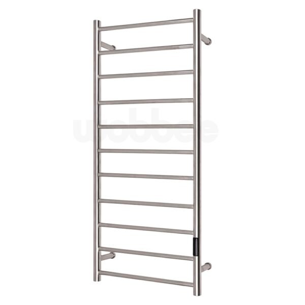 Braižyto plieno elektrinis džiovintuvas Wobbee Lymm inox