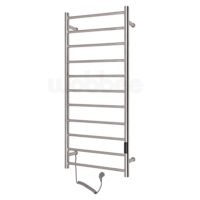 Braižyto plieno elektrinis džiovintuvas Wobbee Lymm Inox spalva