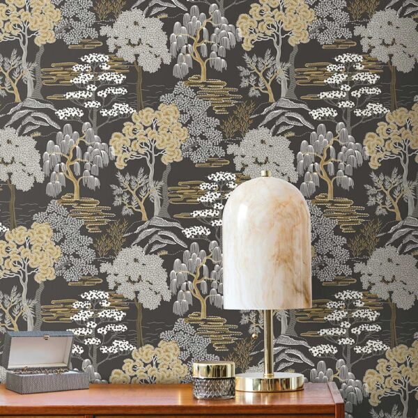 CH31006 svetainės tapetai medžiai