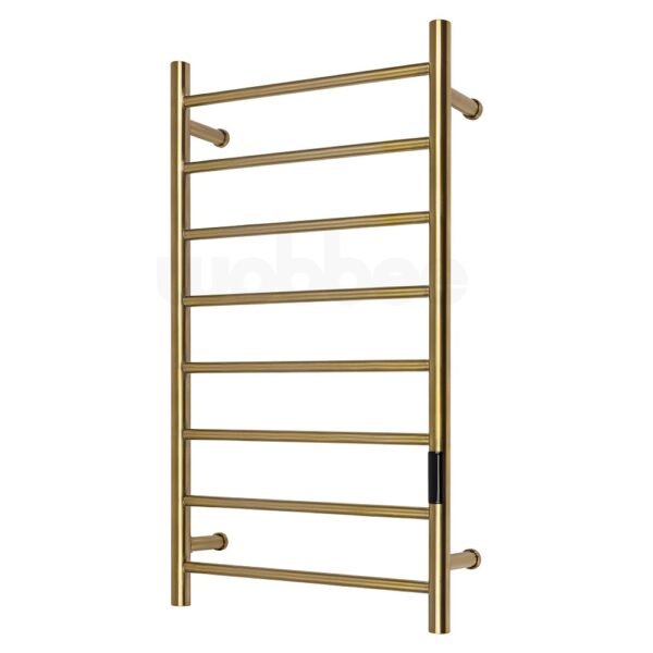 Wobbee Lymm braižyto aukso elektrinis džiovintuvas brushed gold PVD