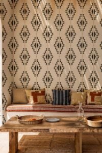 Meksikos temos raštu tapetai