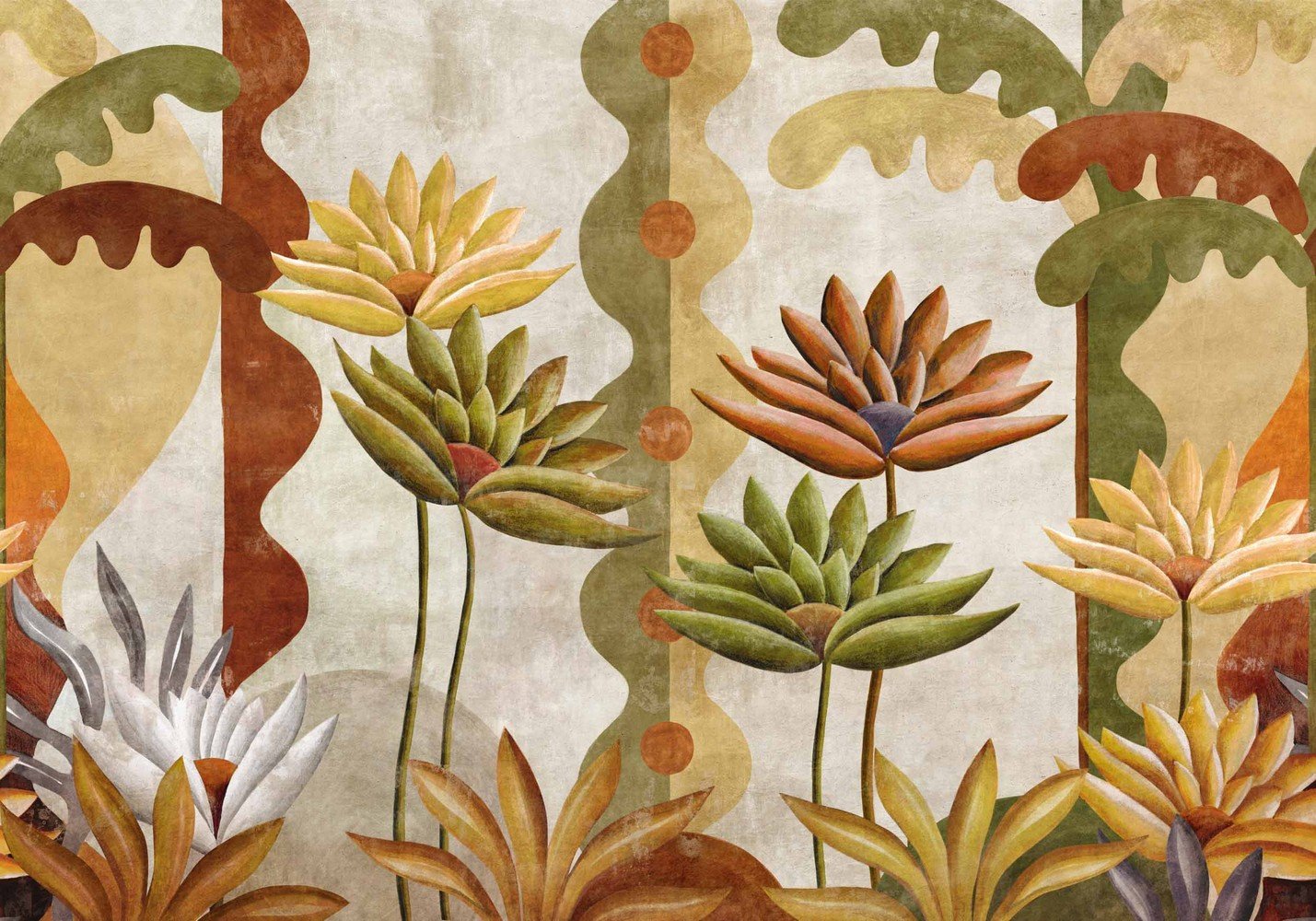 C00049_01 Foto tapetas su agavomis Coordone Sarape C00049