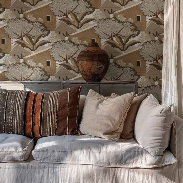 Modernūs tapetai lofto interjere Coordonne Sapare 1