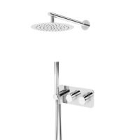 Bruma Venus termostatinė dušo sistema Leaf PVD dangos 184 780 4