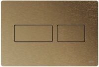 TeceSolid metalinė vandens nuleidimo plokštelė 9240444 matinė bronza