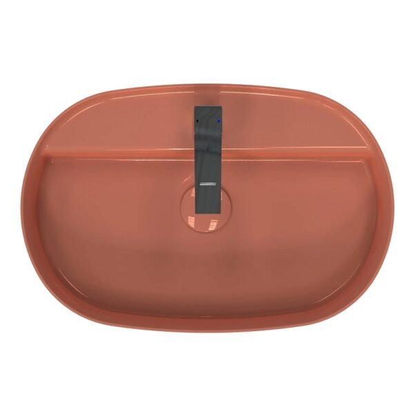 10NF65060-2U Terakota spalvos praustuvas Isvea Infinity deginto molio spalva