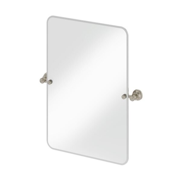 Klasikinis reguliuojamas veidrodis metaliniais laikikliais Burlington mi19091l-and-mirre45x65