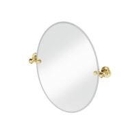 Ovalus klasikinis veidrodis Burlington reguliuojamas mi18501g-mirov40x50