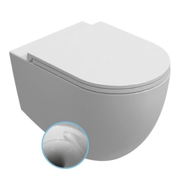 Pakabinamas klozetas Infinity Vortex Isvea