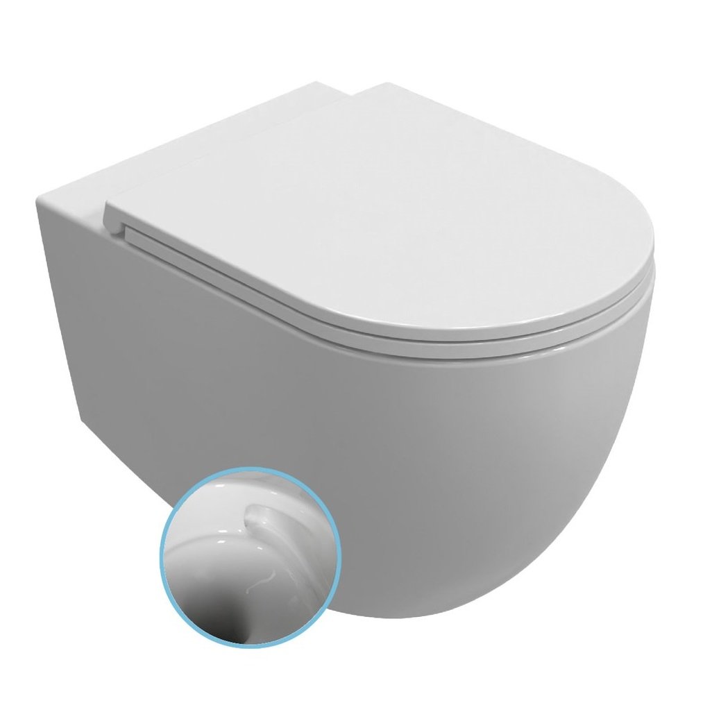 Pakabinamas klozetas Infinity Vortex Isvea