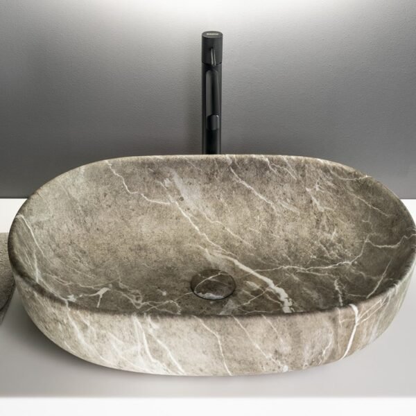 ca590bm travertino rašto pastatomas praustuvas Caleo Sapho (4)