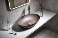 fg215 rudos spalvos pastatomas praustuvas iš betono Forgimo (2)