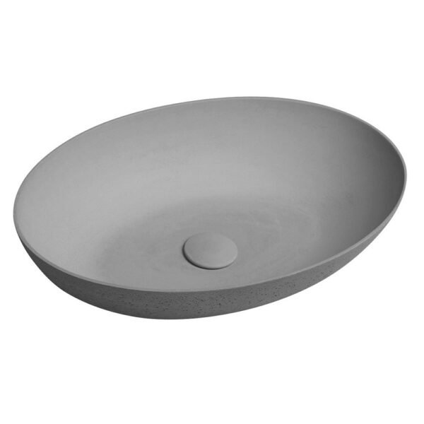 Betoninis praustuvas šviesiai pilkos spalvos Formigo 60cm fg217